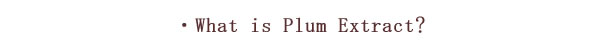 Plum Extract